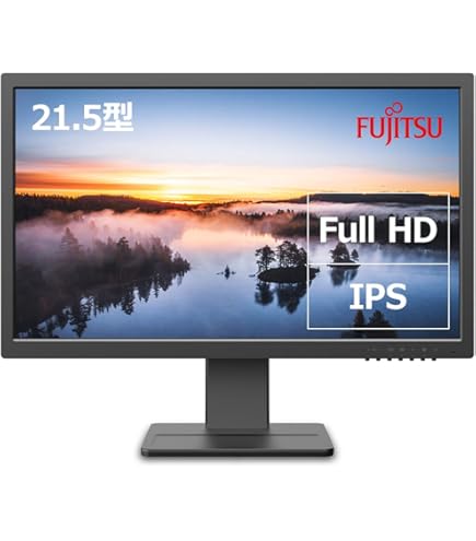 富士通 VTF22021BT 21.5型ワディスプレイ VTシリーズ フルHD 富士通 21.5型ワイド液晶ディスプレイ VTシリーズ｜VTF22021BT｜[通販